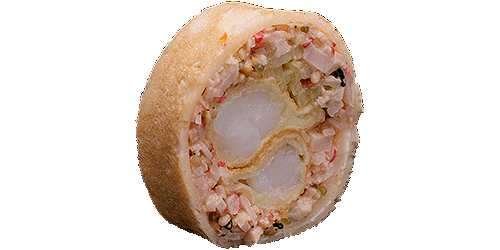 krewetka tempura ogorek salatka krabowa tamago